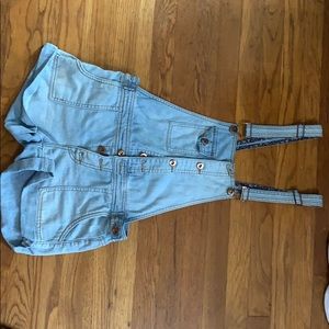 Denim overalls